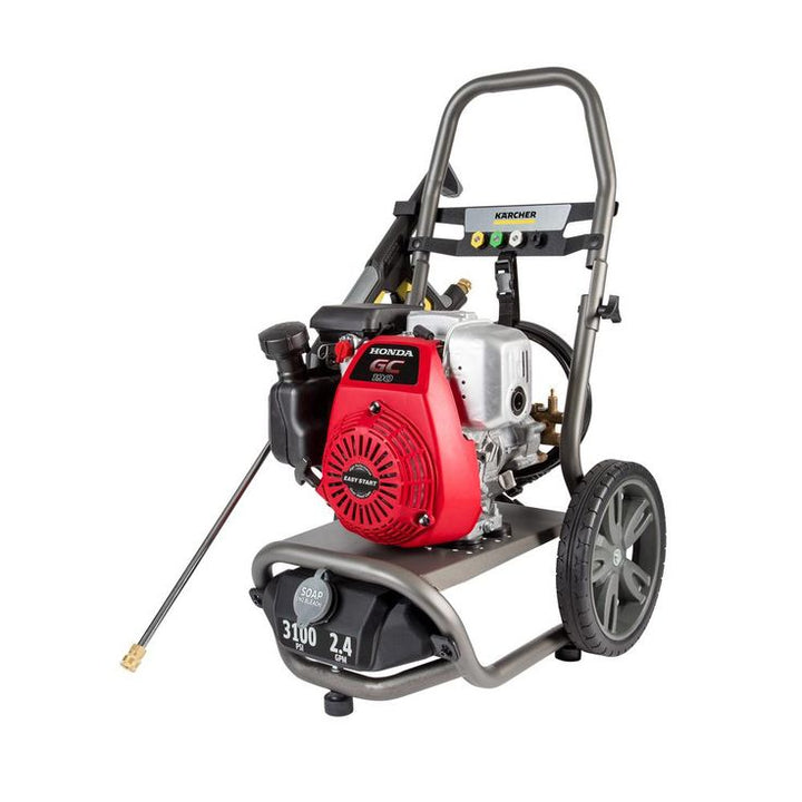 Karcher G3100 XH - 3100 PSI Gas PW, 2.4 GPM with Honda GC190 Engine - Axial Pump - VersaGRIP Trigger Gun