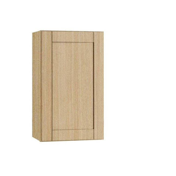 Home Decorators Collection Washington 18 in. W x 12 in. D x 36 in. H Assembled Plywood Wall Kitchen Cabinet in Vanguard Oak with Soft Close