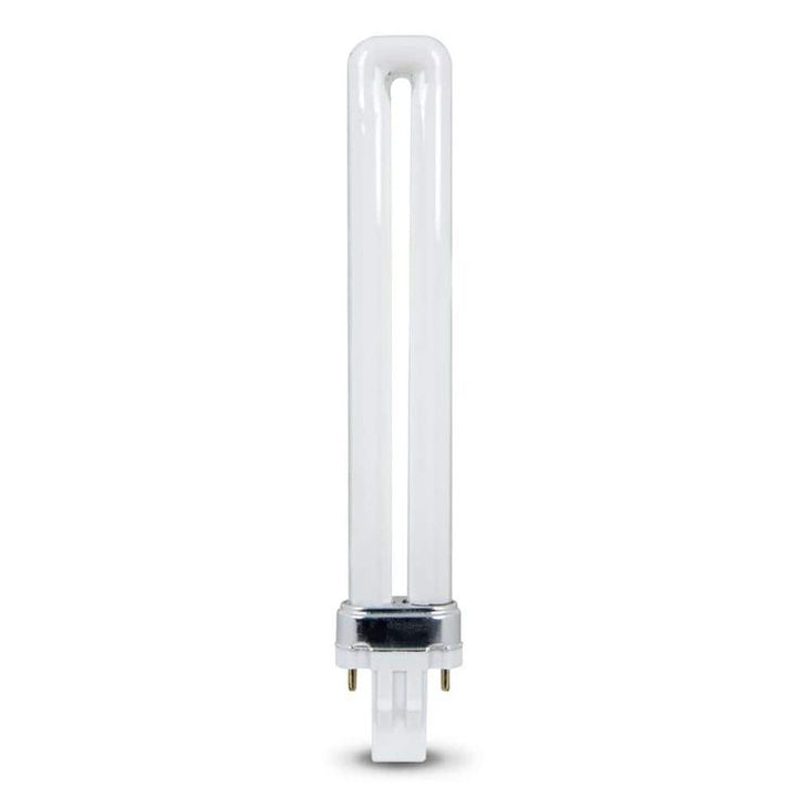 13-Watt Equivalent PL CFLNI Twin Tube 2-Pin GX23 Base Compact Fluorescent CFL Light Bulb, Cool White 4100K (1-Bulb)