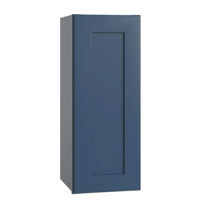 Home Decorators Collection Newport 15 in. W x 12 in. D x 30 in. H Assembled Plywood Wall Kitchen Cabinet in Mythic Blue with Soft Close