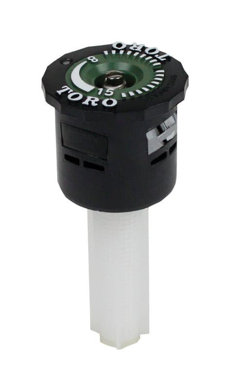 Toro Plastic 15 ft Half-Circle Spray Nozzle, Precision H2Flo