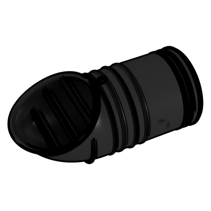 2 in. / 4 in. Plastic Condensing 45-Degree Vent Diverter Nose - Super Arbor