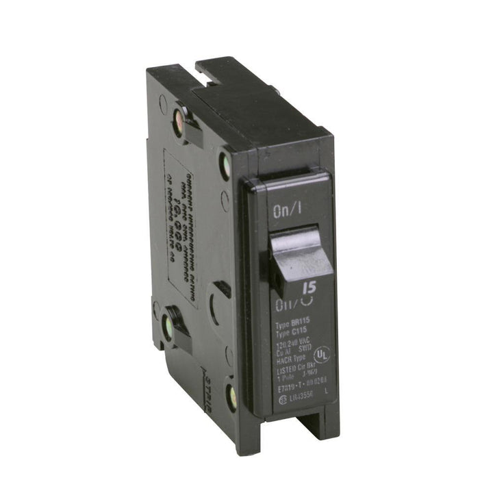 BR 15 Amp Single-Pole Circuit Breaker