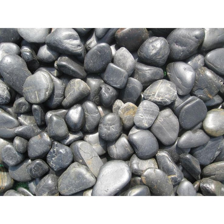 MSI Ash Beach 0.5 cu. ft. 3 cm to 5 cm River Rock approx. 40 lbs. Bag (24 cu. Ft. / 42 Bags / Pallet)