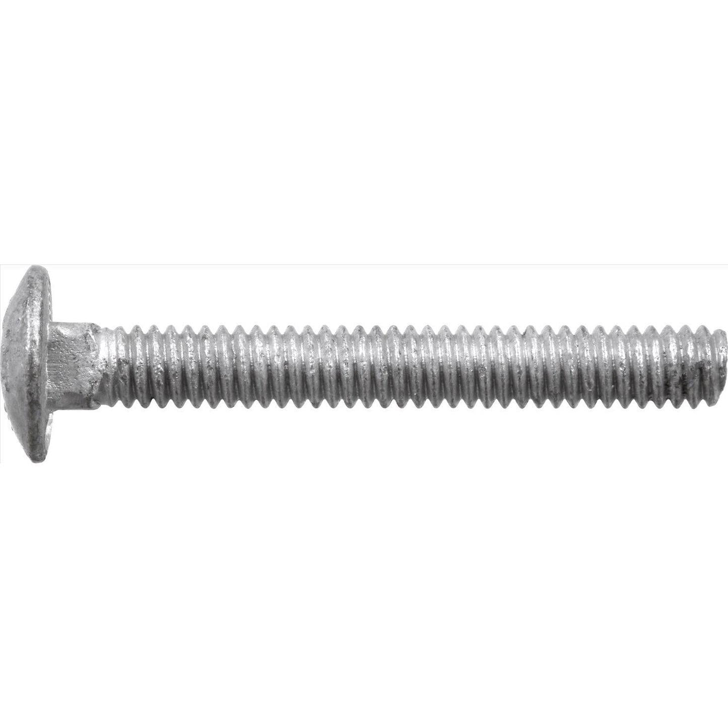 Hillman 1/4 in. x 2 in. Hot-Dipped Galvanized Steel Carriage Bolts, 100-Pack
