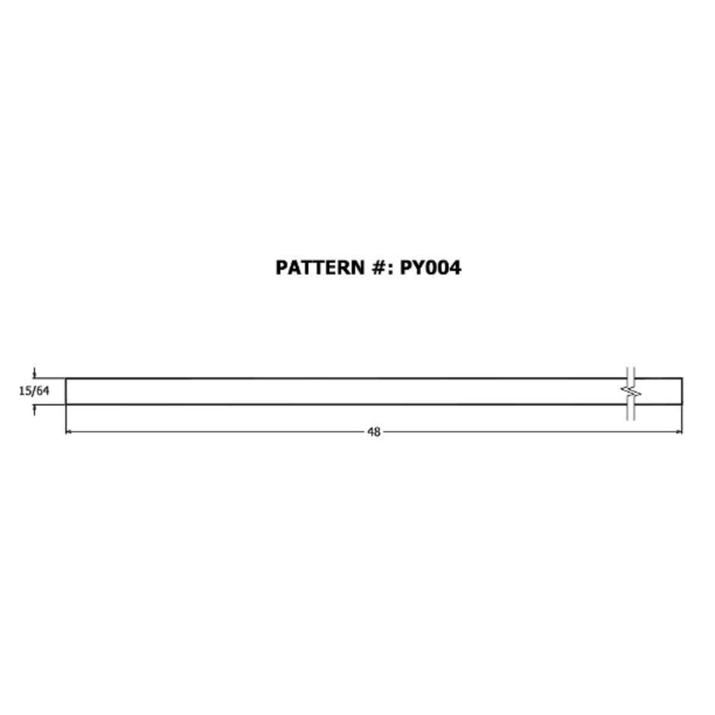 Alexandria Moulding 4 ft W x 4 ft L x 0.25 in T Pine Plywood Handy Panel