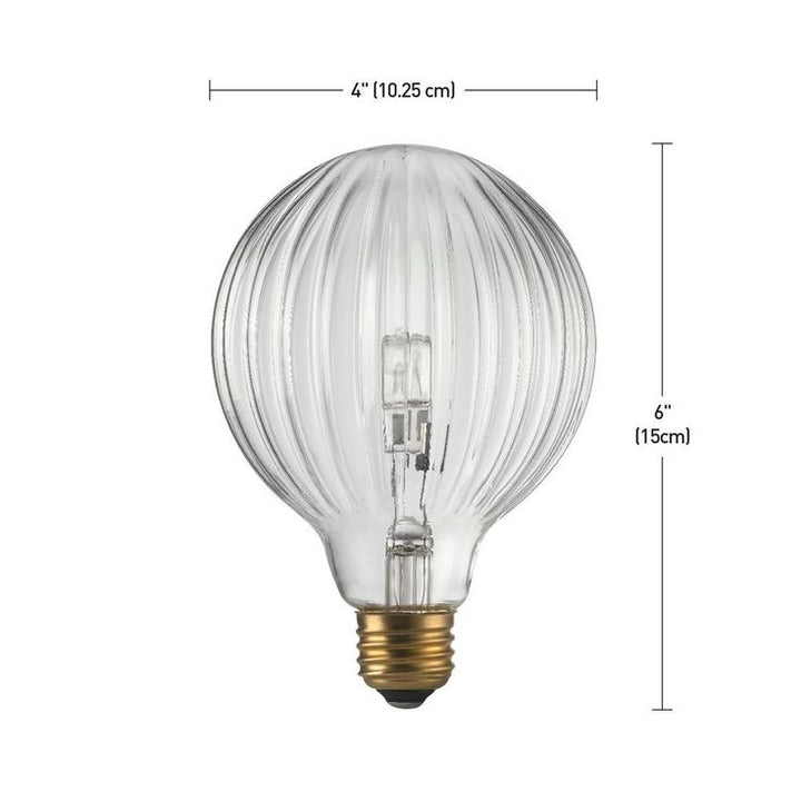 Globe Electric 40W Designer Vintage Globo Halogen Light Bulb