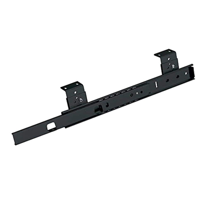 Richelieu Accuride 14 in. Black 3/4-Extension Side-Mount Ball-Bearing Keyboard Slide (Pair)