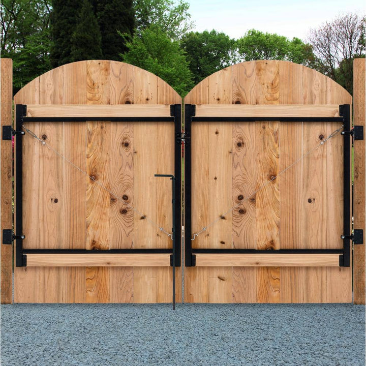 Adjust-A-Gate 47 in. H/ 36 in.-60 in. W Original Series 2 rail adjustable Double Drive Kit