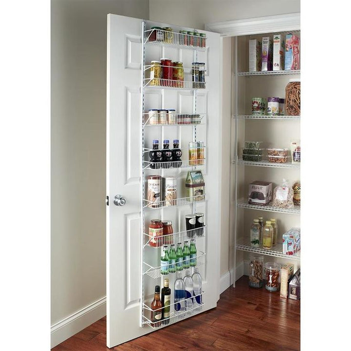 ClosetMaid 18-in W x 77-in H 8-Tier Door/Wall Mount Metal Door Organizer