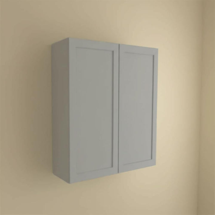 Hampton Bay Designer Series Melvern Wall Kitchen Cabinet in Heron Gray