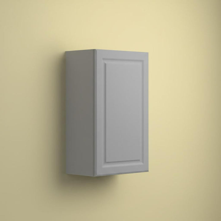 Hampton Bay Designer Series Elgin Wall Kitchen Cabinet in Heron Gray