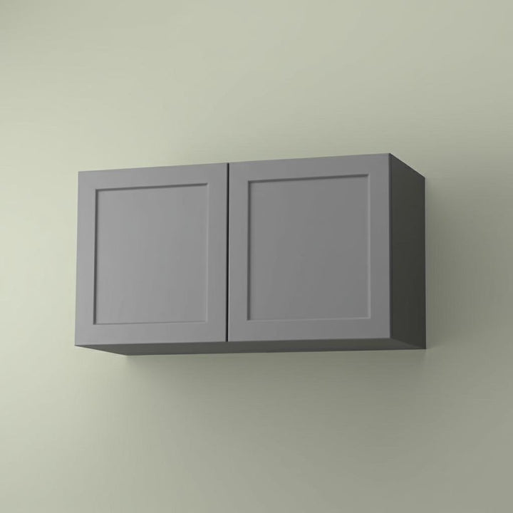 Hampton Bay Designer Series Melvern Wall Kitchen Cabinet in Heron Gray