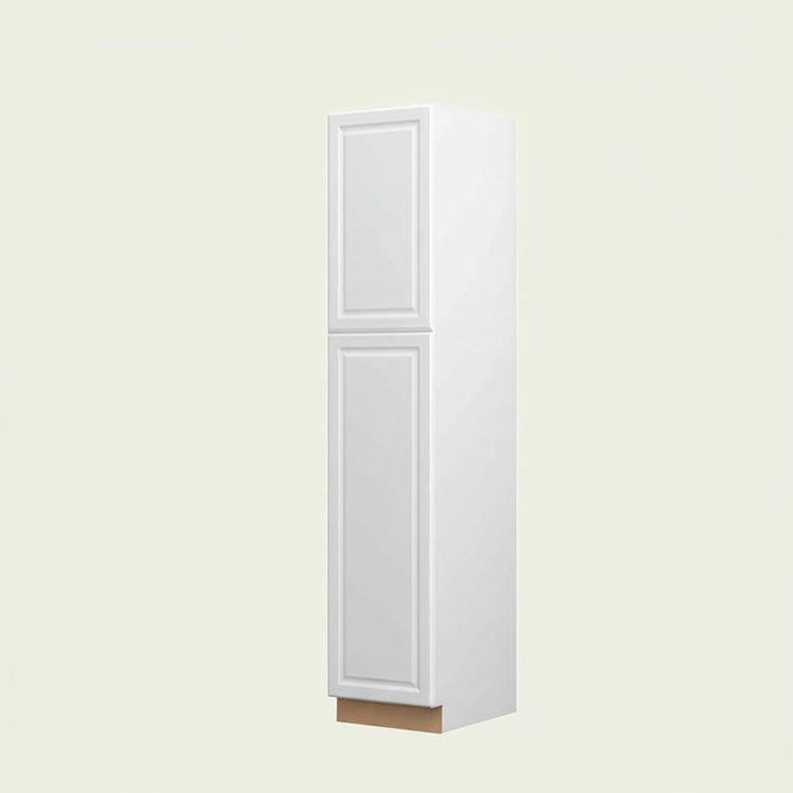 Hampton Bay Designer Series Elgin Assembled Pantry Kitchen Cabinet in White
