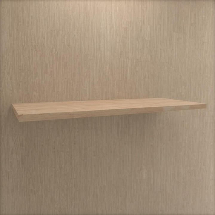 Hampton Bay 8 ft. Unfinished Hevea Butcher Block Countertop