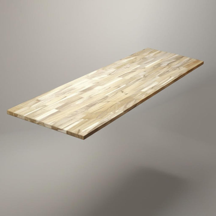 Hampton Bay 4 ft. Unfinished Teak Butcher Block Countertop