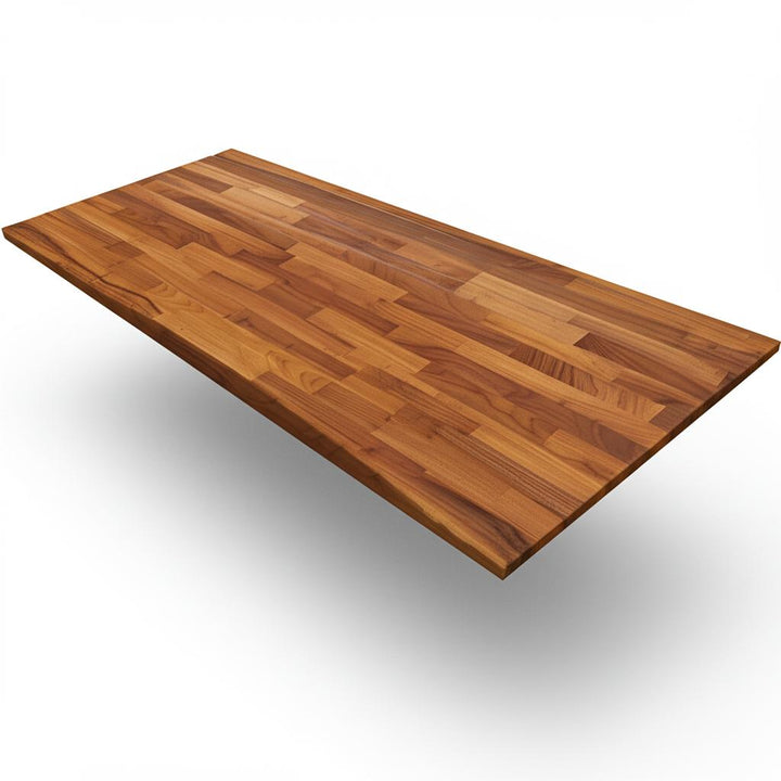 Hampton Bay Finished Engineered Walnut Butcher Block Island Countertop