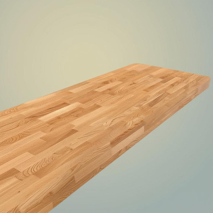 Hampton Bay Finished Engineered Oak Butcher Block Countertop - 6 ft. x 25 in.
