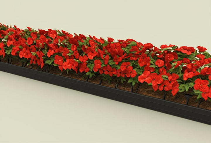 Vigoro 20 ft. No-Dig Black Polyethylene Landscape Edging Kit