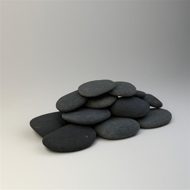 Vigoro 0.4 cu. ft. Bagged Mexican Beach Pebbles – Decorative Gray Landscape Rock, 32 lb