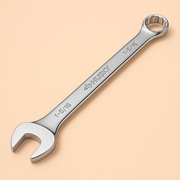 Husky 1-5/16 in. 12-Point SAE Full Polish Combination Wrench