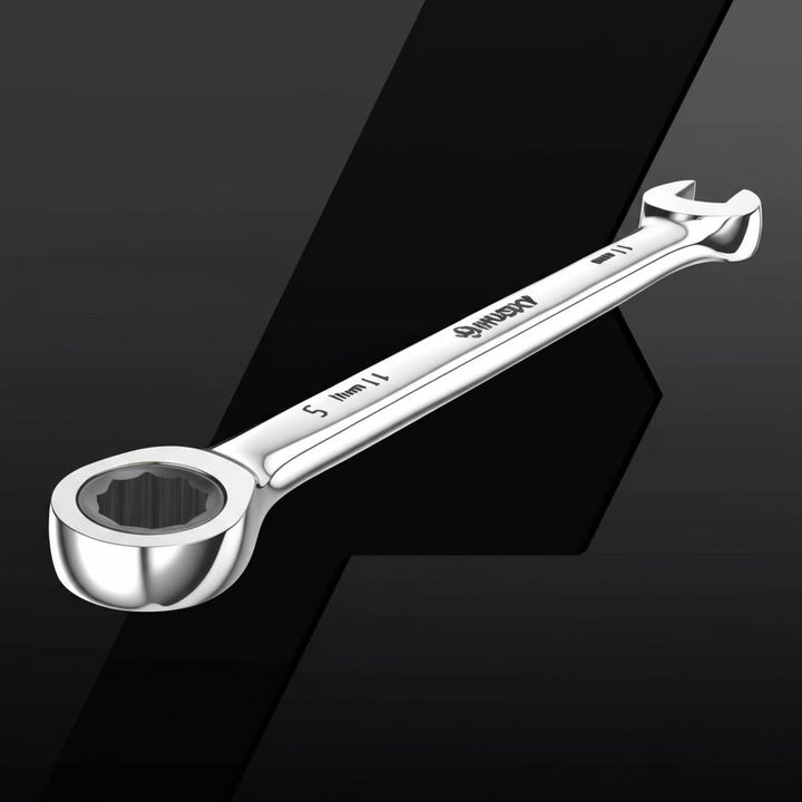 Husky 11 mm 12-Point Metric Ratcheting Combination Wrench