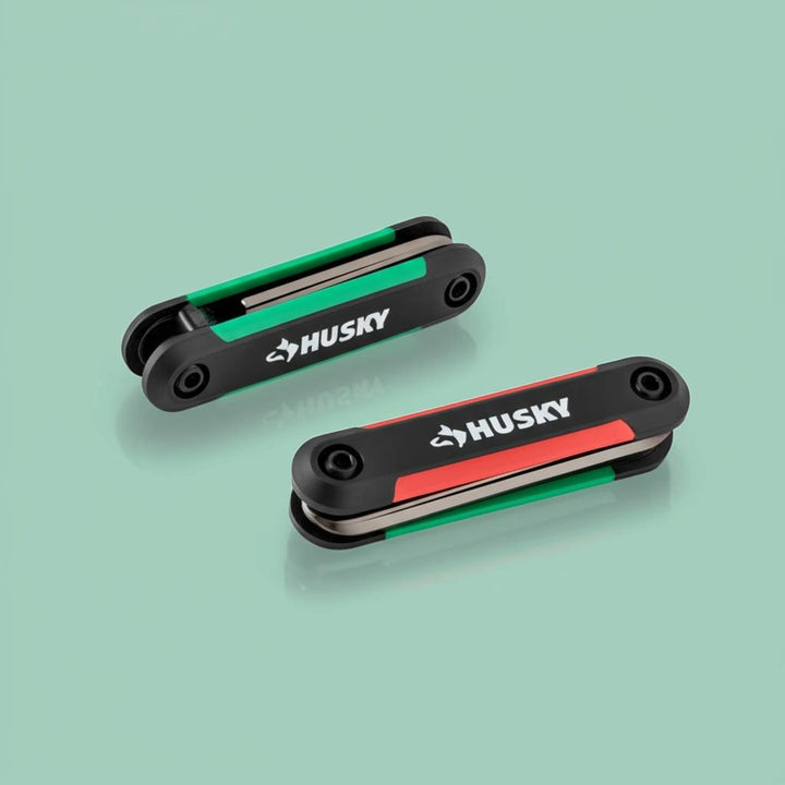 Husky SAE/Metric Folding Hex Key Set (17-Piece)