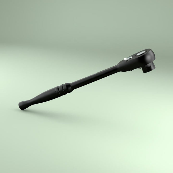 Husky 1/2 in. Drive 100-Position Low-Profile Long Handle Ratchet