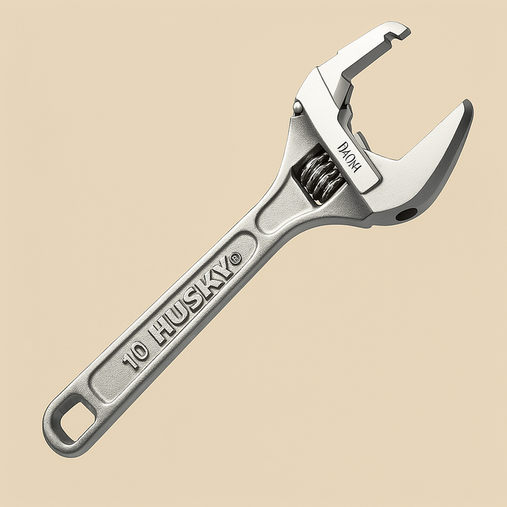 Husky Adjustable Plumbers Wrench - Durable Specialty Tool