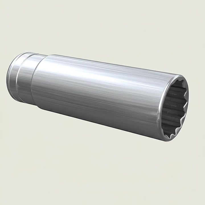 Husky 1/2 in. Drive 1 in. 12-Point SAE Deep Socket