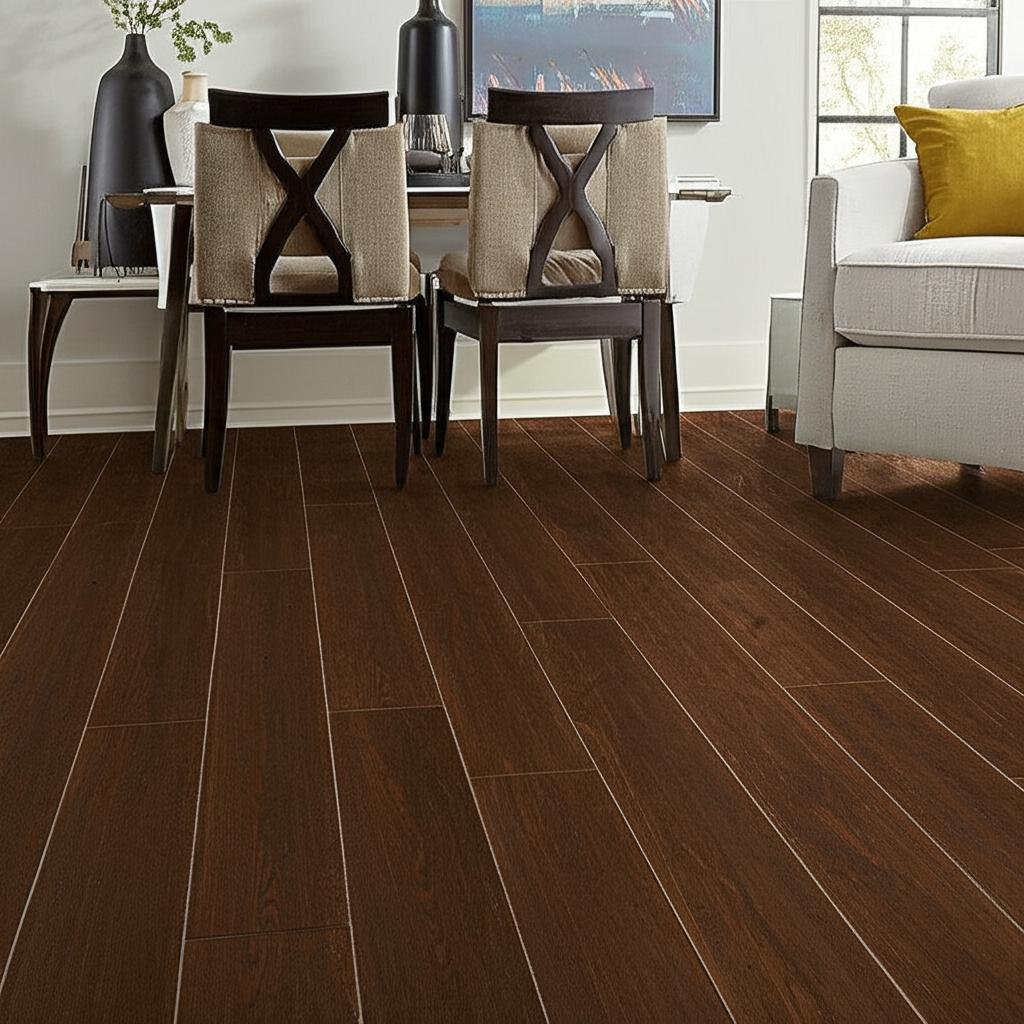Home Decorators Collection Wire Brushed Strand Woven Cocoa Bean Bamboo Flooring