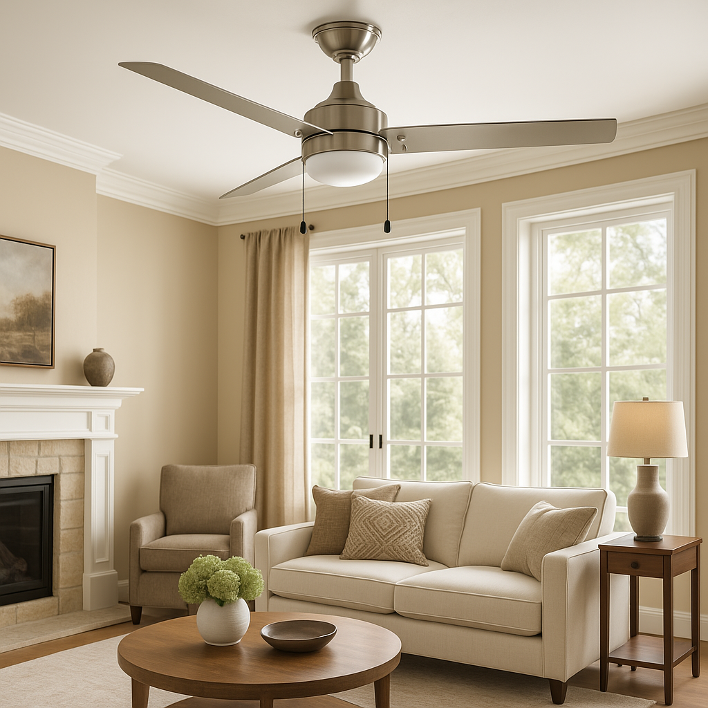 Home Decorators Collection Carrington 60-Inch Indoor/Outdoor Ceiling Fan with LED Light Kit