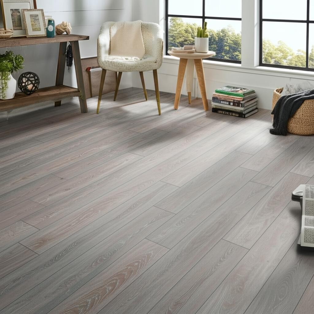 Home Decorators Collection Ackland Oak Laminate Flooring - 12mm Thick, Water Resistant
