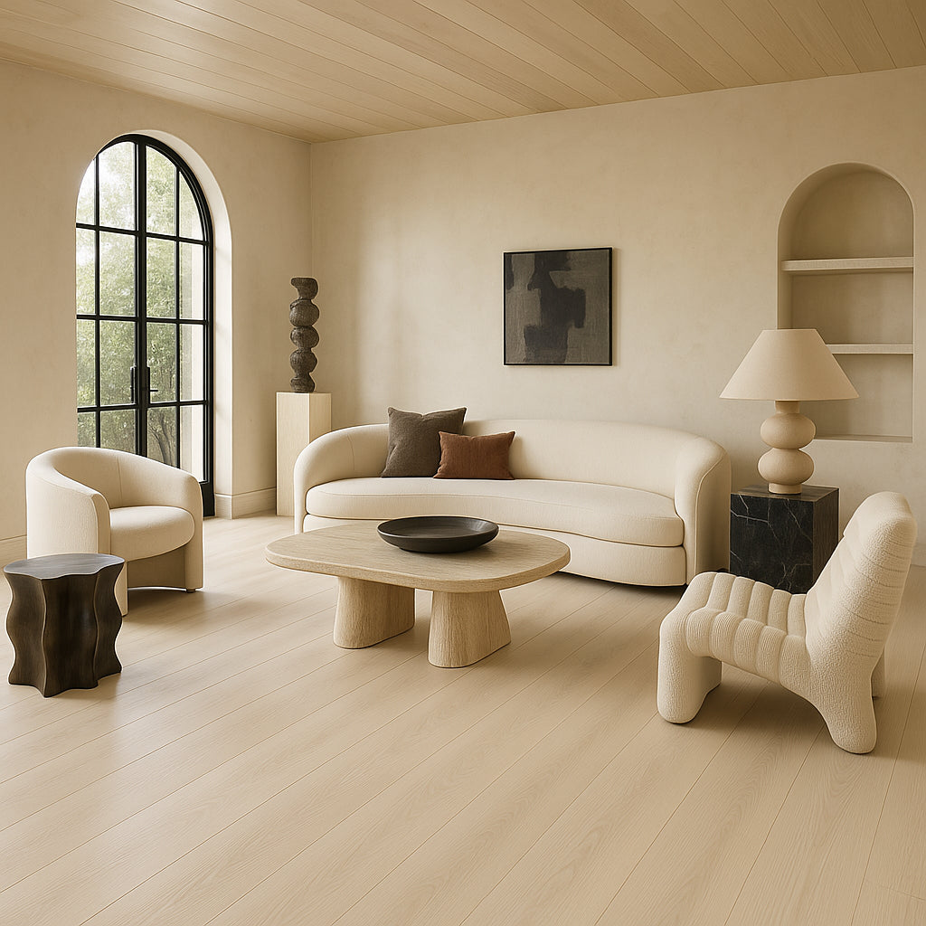 VERT HAUS Snowdrift Oak Waterproof Hybrid Resilient Flooring - 27 sq. ft./Case