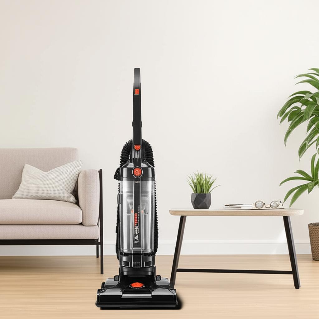 HOOVER Commercial TaskVac Bagless Upright Vacuum Cleaner - HEPA Filter, Professional Grade