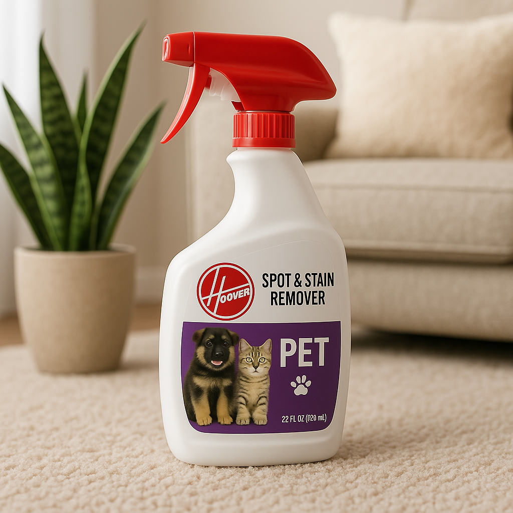 HOOVER Pet Spot and Stain Remover Spray - 22 oz