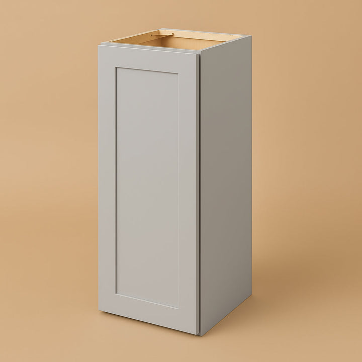 Hampton Bay Avondale 15 in. W x 12 in. D x 36 in. H Ready to Assemble Plywood Shaker Wall Kitchen Cabinet in Dove Gray