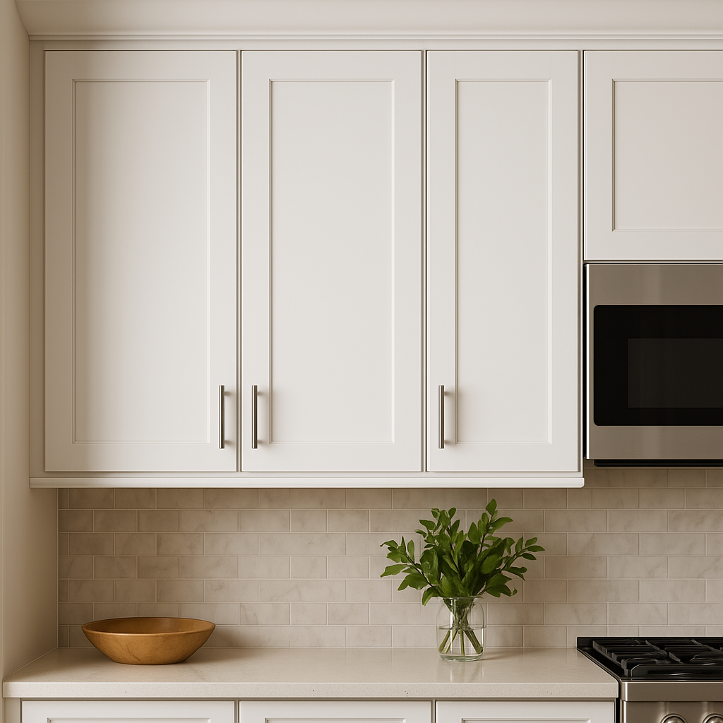 Hampton Bay Avondale Shaker Wall Kitchen Cabinet, 15 in. W x 12 in. D x 42 in. H, Alpine White