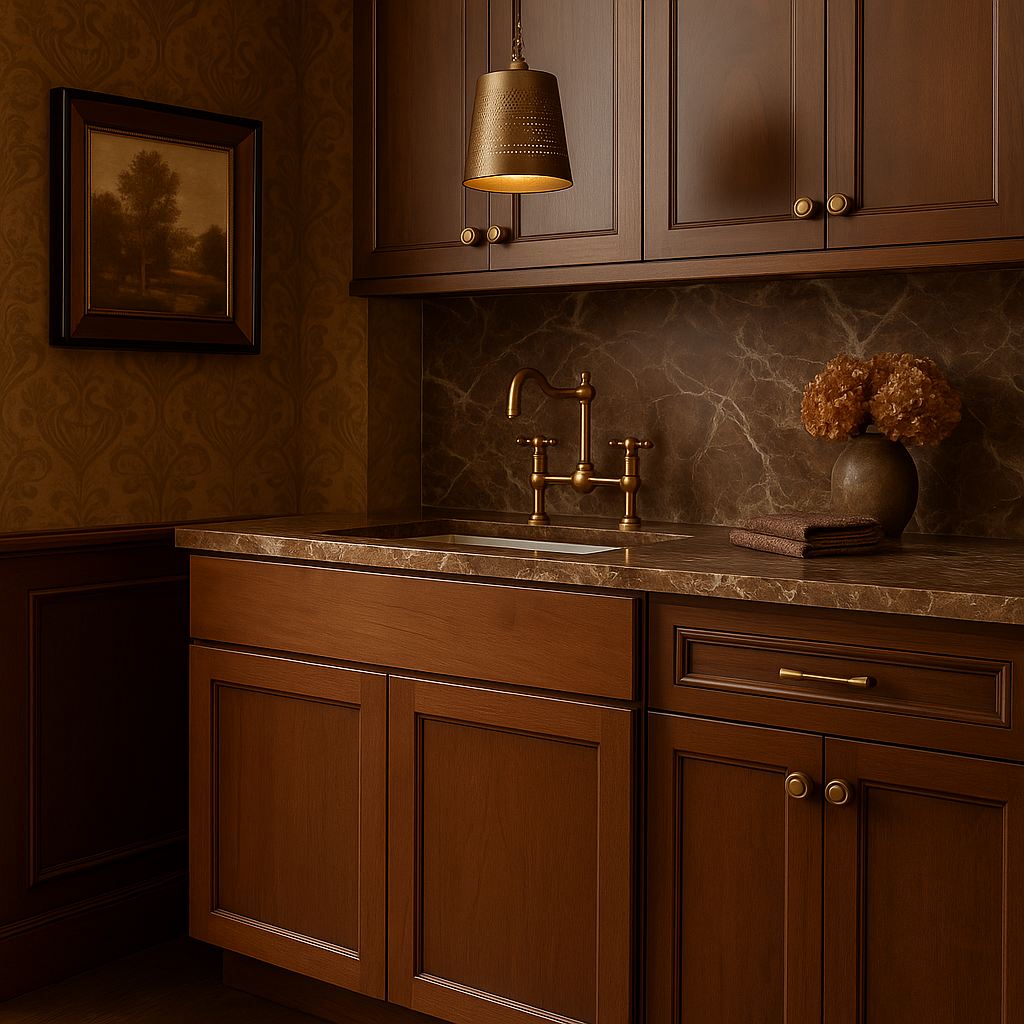 Hampton Bay 33 in. W x 24 in. D x 34.5 in. H Ready to Assemble Sink Base Kitchen Cabinet with CLICKREADY Technology