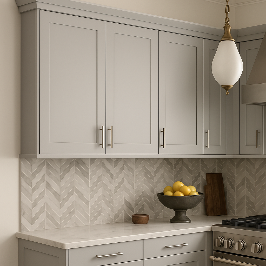 Hampton Bay Avondale 36 in. W x 12 in. D x 30 in. H Ready-to-Assemble Plywood Shaker Wall Kitchen Cabinet in Dove Gray