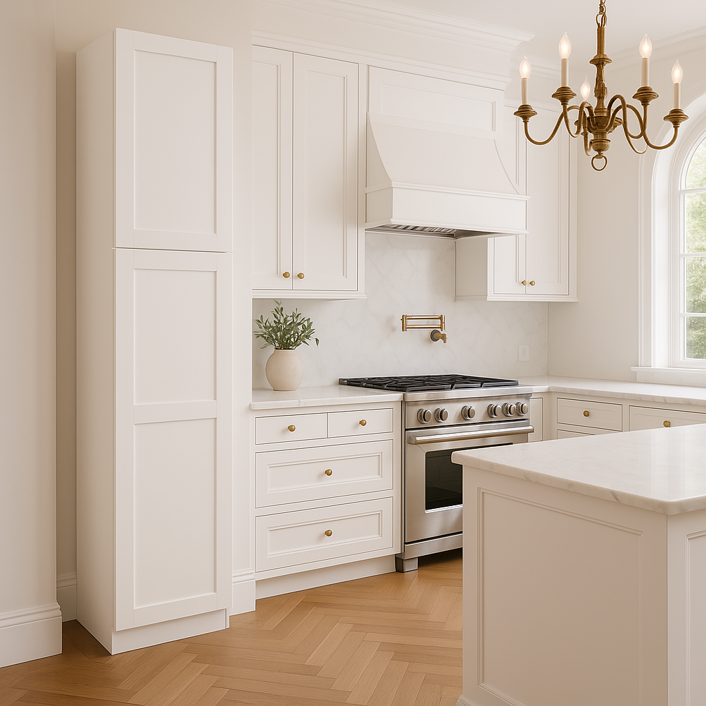 Hampton Bay Ready to Assemble Pantry Kitchen Cabinet with CLICKREADY Technology