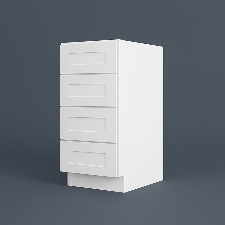 HOMLUX Ready to Assemble Drawer Base Kitchen Cabinet in Shaker White