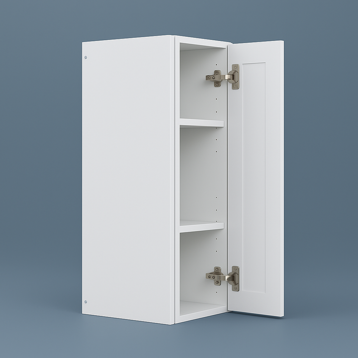 Cambridge Everest White Shaker Wall Kitchen Cabinet, Ready to Assemble, 12x12x30 in.