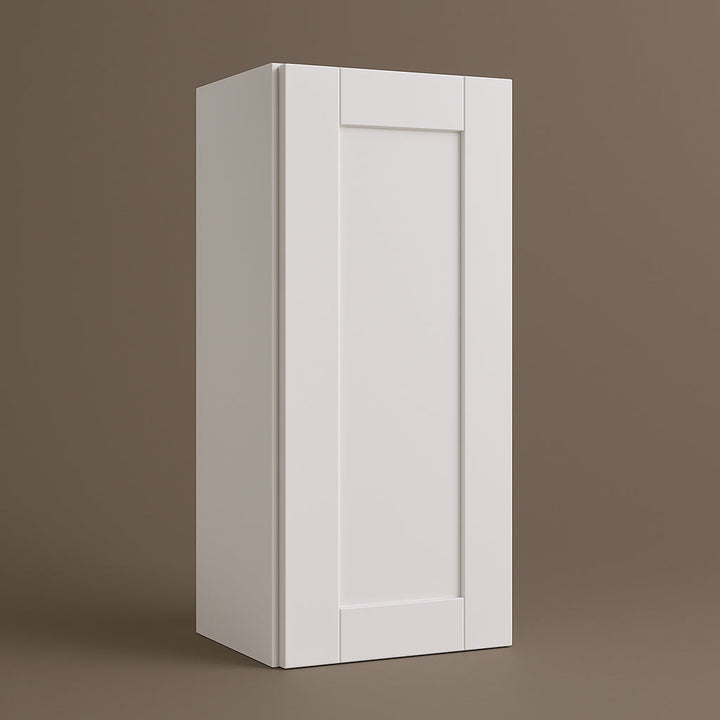 MILL'S PRIDE Richmond Verona White Shaker Wall Kitchen Cabinet - 9 in W x 12 in D x 36 in H