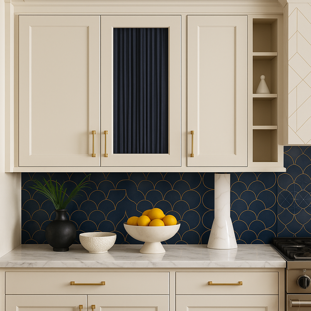 Hampton Bay Avondale Ready to Assemble Plywood Shaker Wall Kitchen Cabinet in Antique White