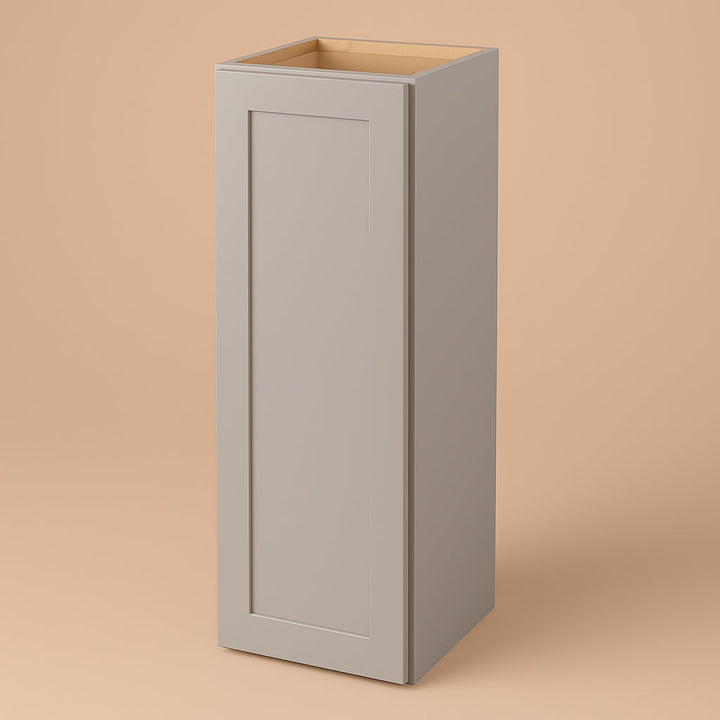 Hampton Bay Avondale Shaker Wall Kitchen Cabinet, Dove Gray, 15x12x42 in.