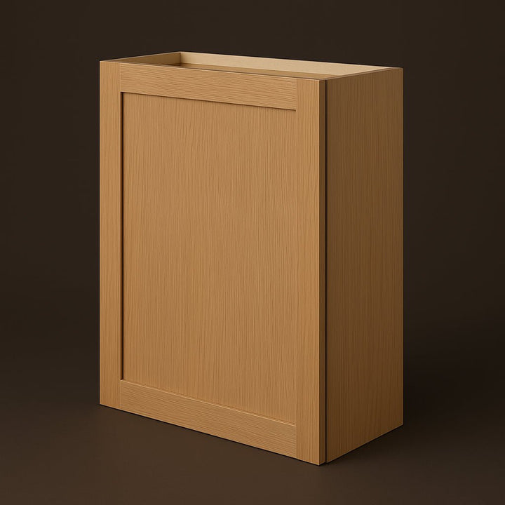 Hampton Bay Avondale 24" Shaker Wall Kitchen Cabinet in White Oak