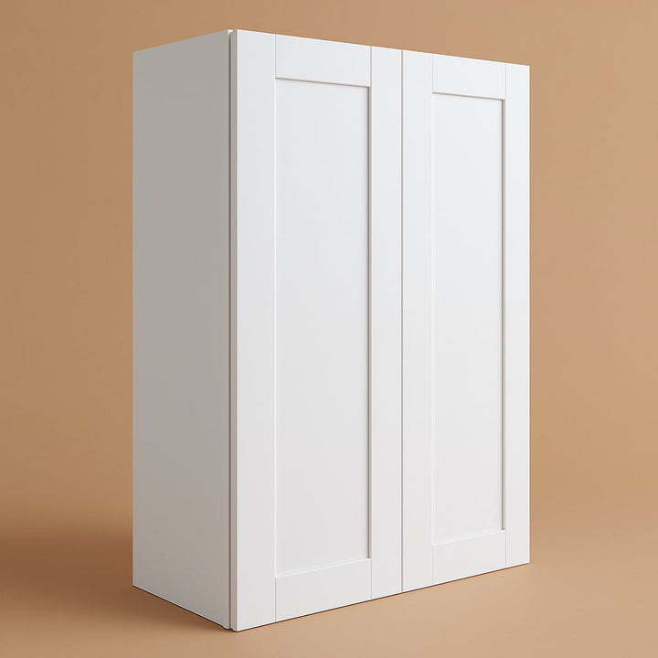 MILL'S PRIDE Richmond Verona White Shaker Wall Kitchen Cabinet - 24 in W x 12 in D x 42 in H