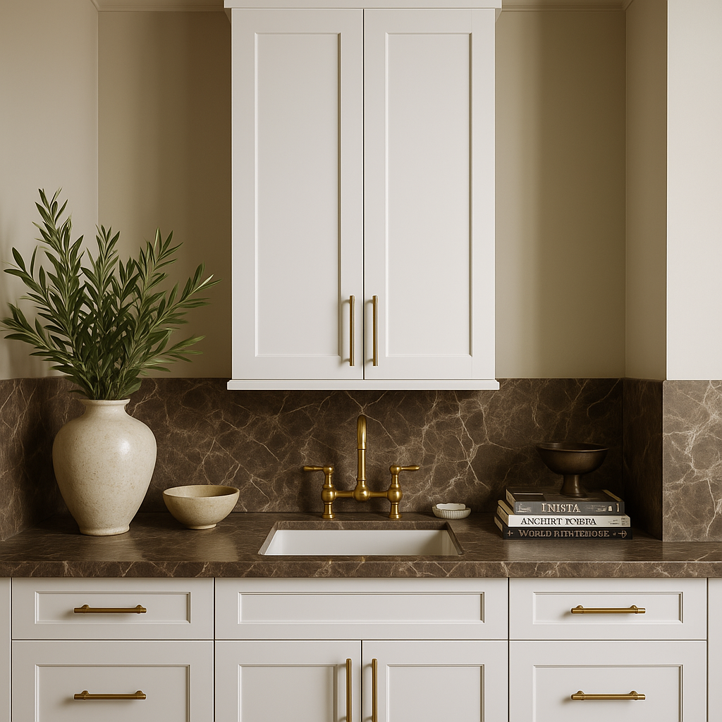 MILL'S PRIDE Richmond Verona White Shaker Wall Kitchen Cabinet - 24 in W x 12 in D x 42 in H