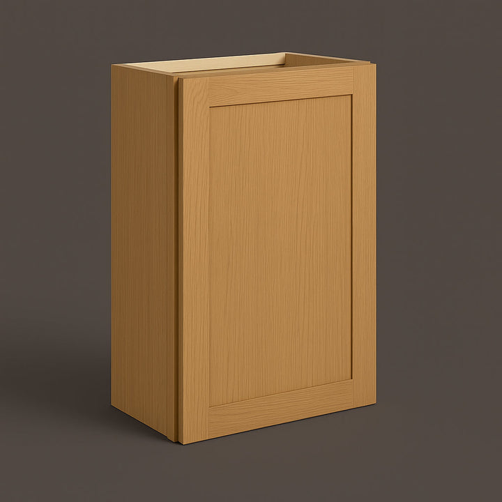 Hampton Bay Avondale White Oak Shaker Wall Kitchen Cabinet, 21x12x30 in.